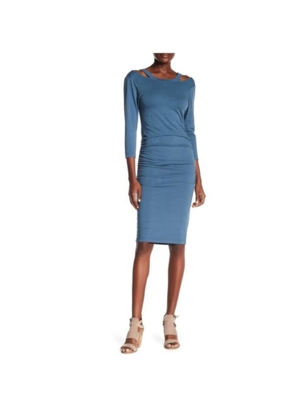 Michael Stars Strap Back Bodycon Dress